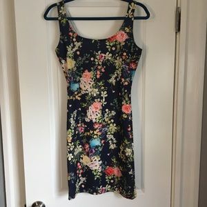 Pull&Bear Floral Bodycon Dress